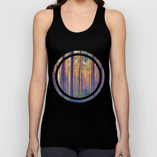 Forest - Filtering light Unisex Tank Top