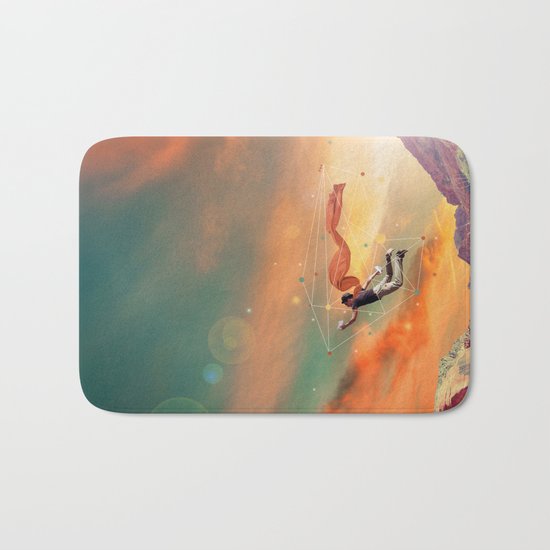 THE MAN WHO WANNA FLY AWAY Bath Mat