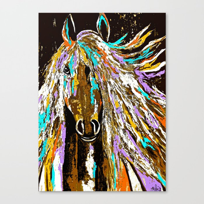 horse oil paintings on canvas