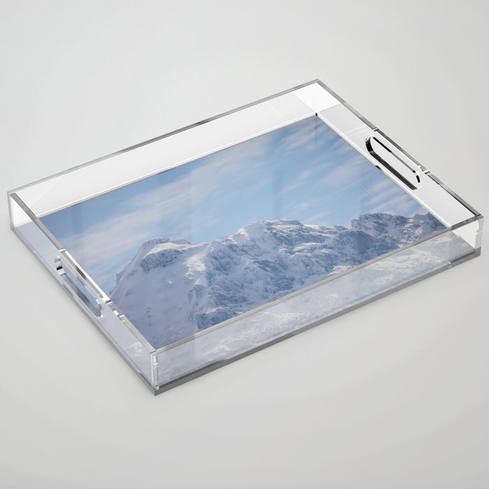 A dog-shaped mountain, the Bucegi Mountains Acrylic Tray