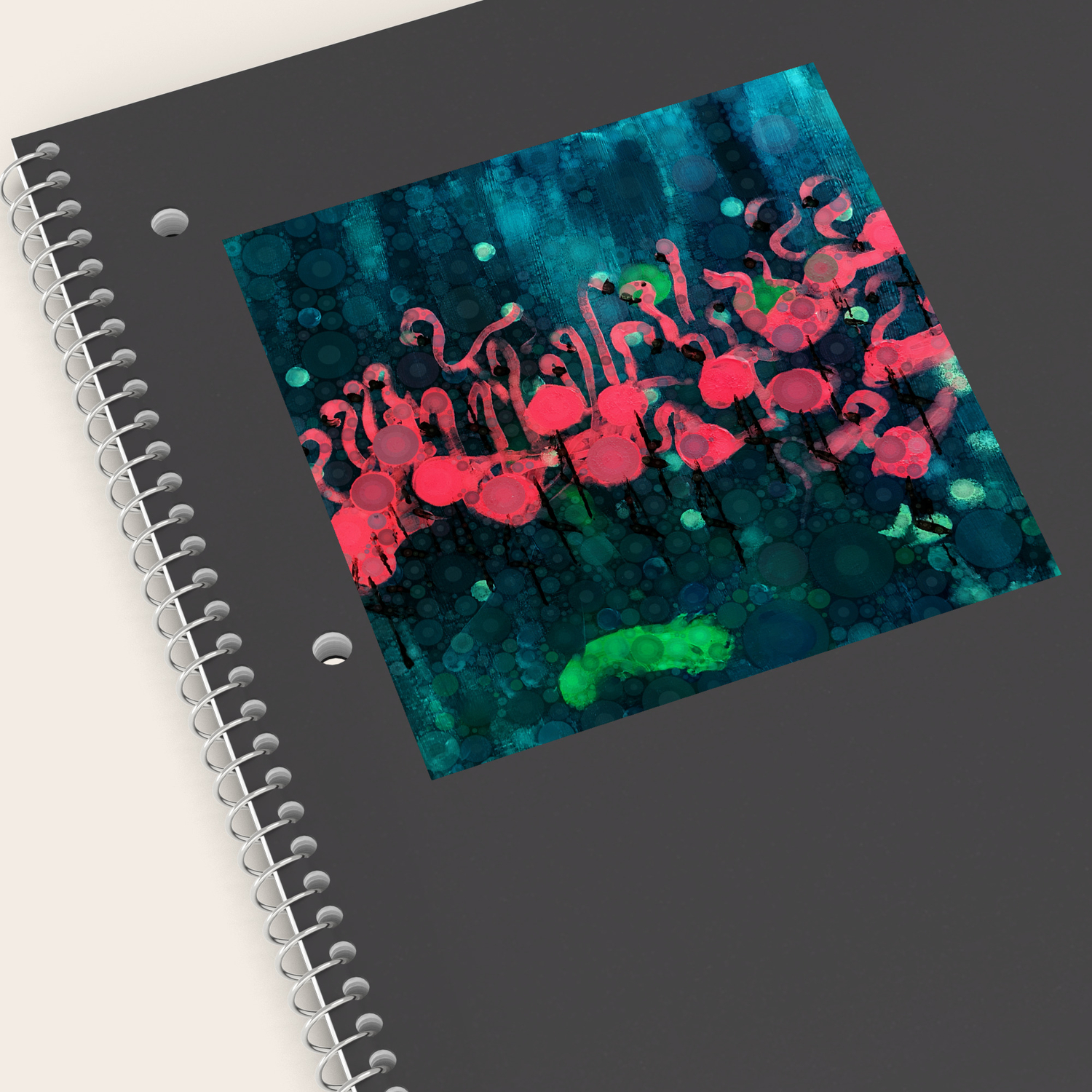 Flamingos Among Us Sticker By Stormyartworks Society6