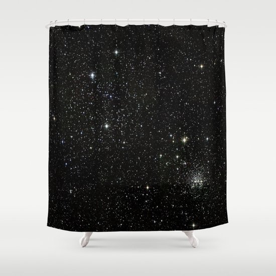 Galaxy Sky Stars Shower Curtain Outer Space Celestial Nebula 