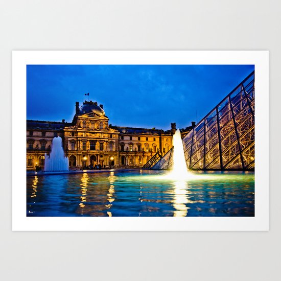Palais du Louvre II Art Print