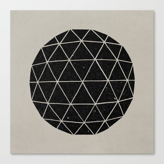 Geodesic Canvas Print