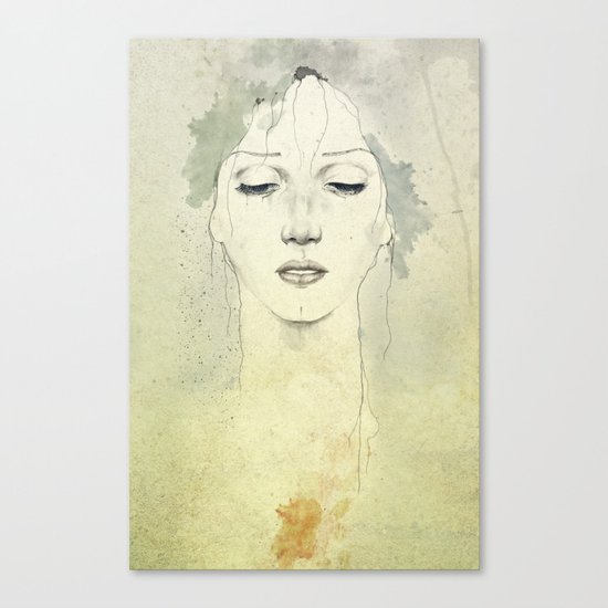 Raining Canvas Print