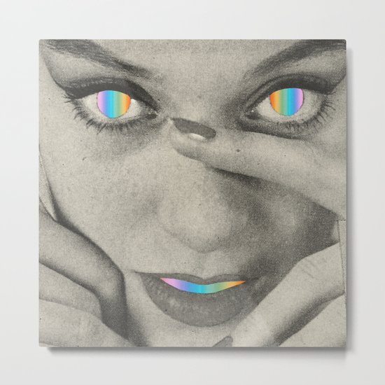 Internal rainbow Metal Print