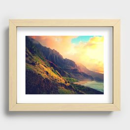 Wild Mountain Home Recessed Framed Print