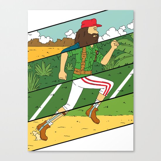Run Canvas Print