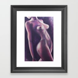 Femmenescence / Nude Woman Series Framed Art Print