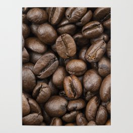 Roasted Coffee Beans Poster