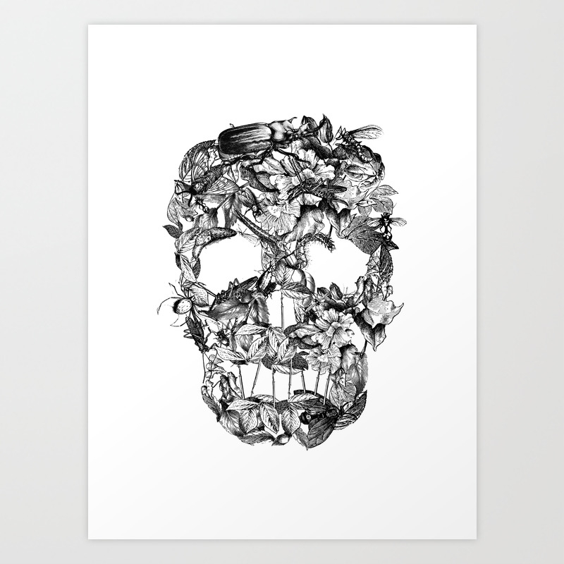 Death Nature Art Print By Caio San Society6