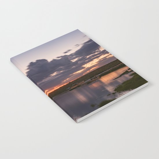 Rainy Lanescove Sunset Notebook