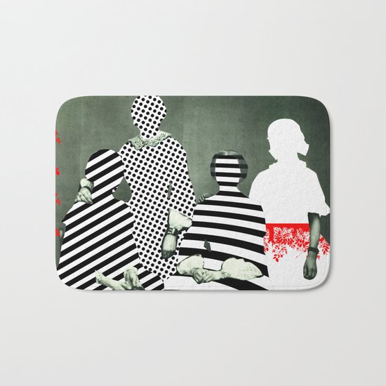 Fragmented Memories Bath Mat
