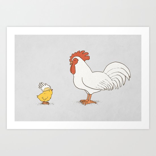 I'm Ready Now Art Print