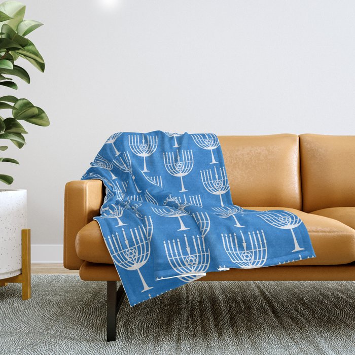 Hanukkah sales throw blanket