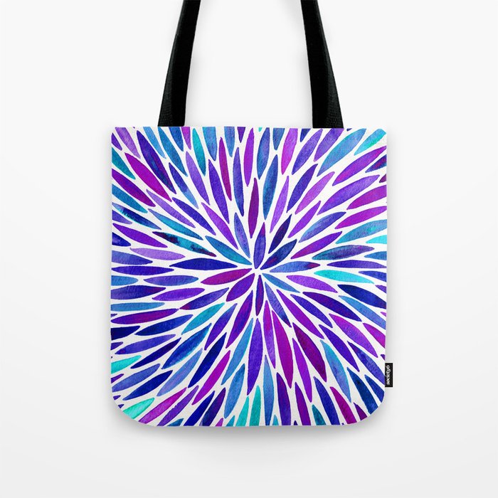 Lavender Burst Tote Bag