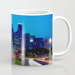 Minneapolis Night Skyline Coffee Mug