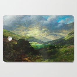 The Scottish Highlands by Gustave Dore Cutting Board