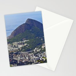 Brazil Photography - Rio De Janeiro By Sugarloaf Mountain Stationery Card
