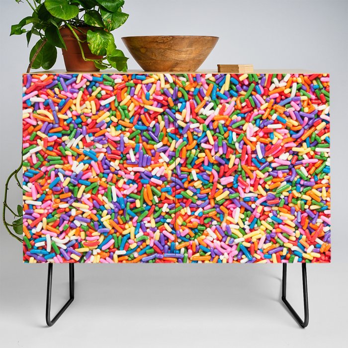 Colorful Rainbow Sprinkles | Sweet Candy Credenza