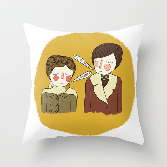 I Like You Maude Throw Pillow