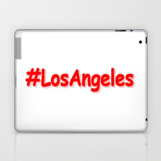 "#LosAngeles" Cute Design. Buy Now Laptop & iPad Skin