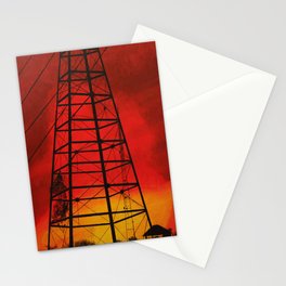 Fire in the Sky  Stationery Cards