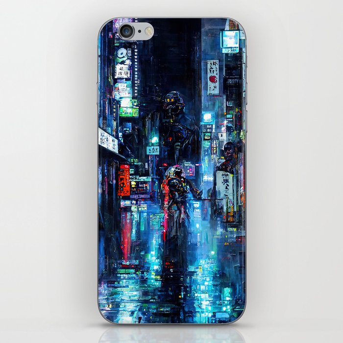 Streets of Neo-Tokyo iPhone Skin