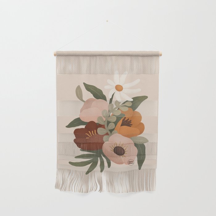 Gloria Floral Wall Hanging