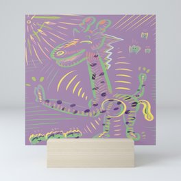 Little Giraffe in the Summer Solstice Mini Art Print