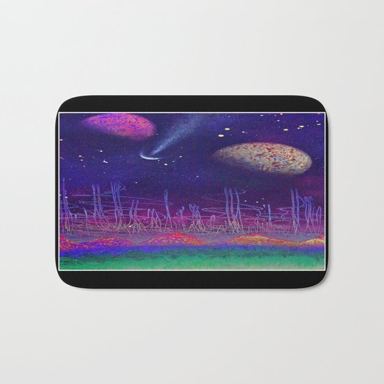 earth to space 1 by ruckas Bath Mat