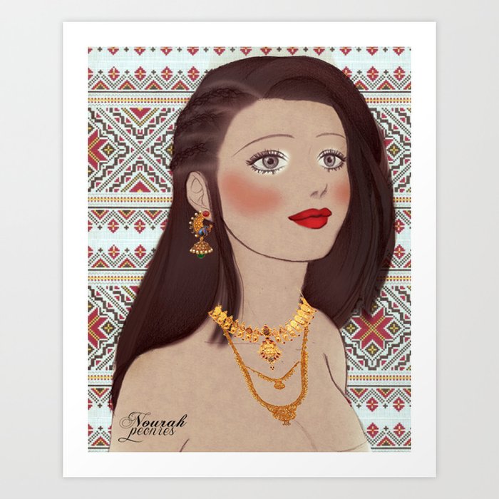 Arabian Art Print