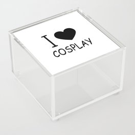 I LOVE COSPLAY Acrylic Box