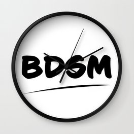 Bdsm  Wall Clock