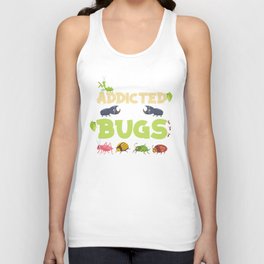 Bug Addicted Insect Bug Catcher Bug Collecting Unisex Tank Top