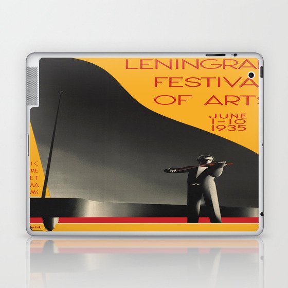 Vintage poster - Leningrad Laptop & iPad Skin