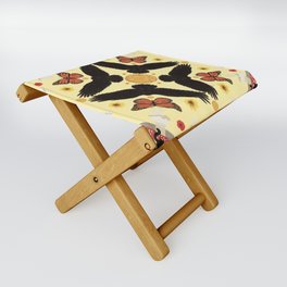 Gold Omens Folding Stool