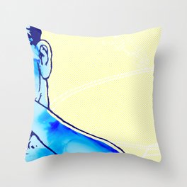 No, I don't even know your name Throw Pillow