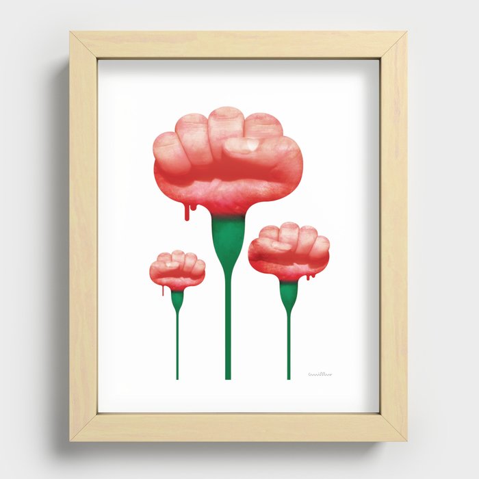 Seeds of Rebellion Recessed Framed Print