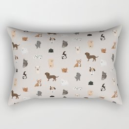 dogs Rectangular Pillow