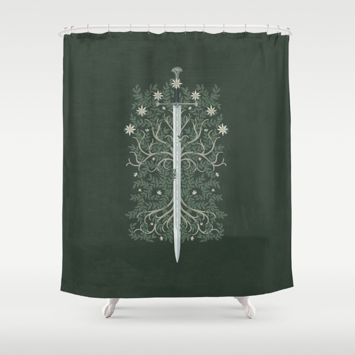 Flame of the West Shower Curtain