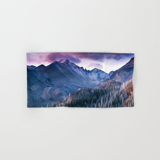 Rocky Mountains Hand & Bath Towel