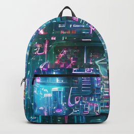 Over the Neon City Backpack