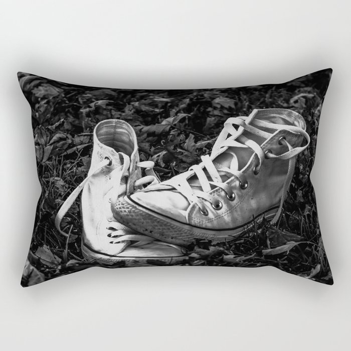 Abandoned Converse Rectangular Pillow