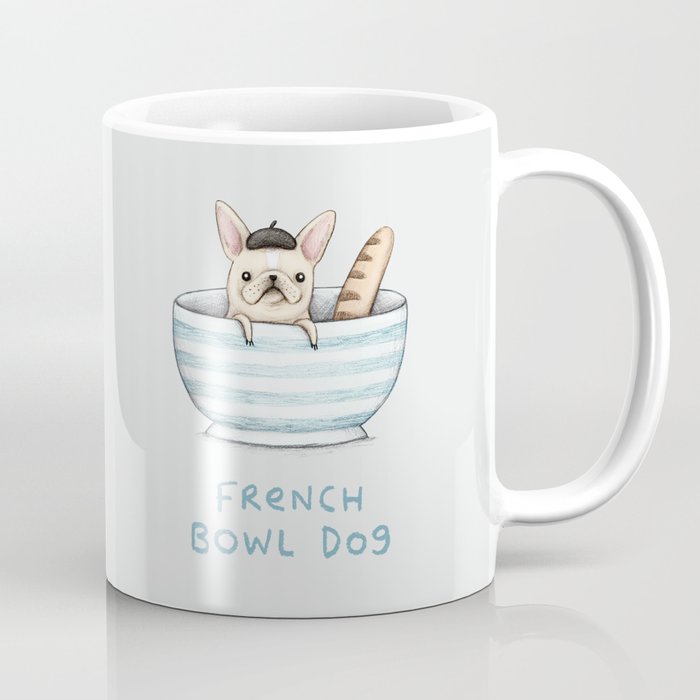 French Bowl Dog Coffee Mug