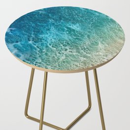 Green and blue ocean Side Table
