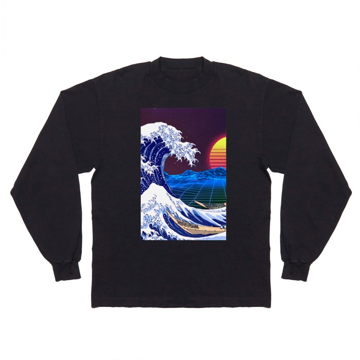 The Great Retrowave Long Sleeve T Shirt