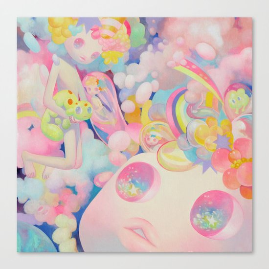 Plum Dream Canvas Print