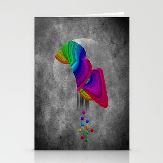 Over the rainbow Stationery Cards