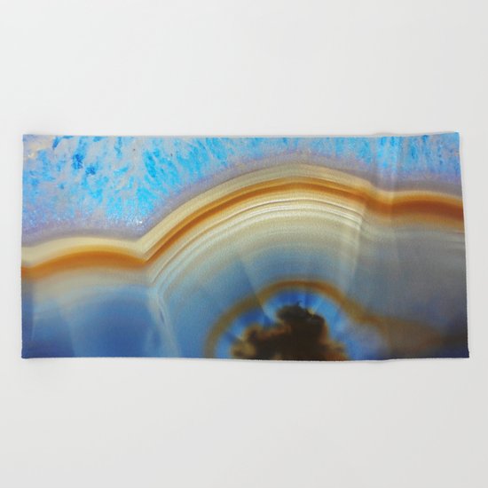 Iced Agate Beach Towel